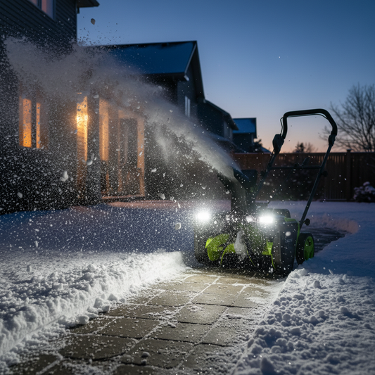 SnowMaster Cordless Snow Blower