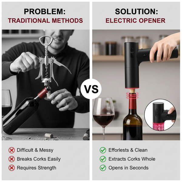 Effortless Wine Opener Magic