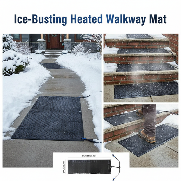 Ice-Busting Heated Walkway Mat